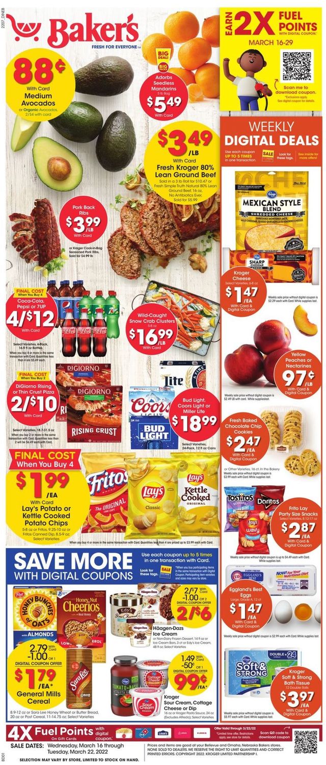 Baker's Ad from 03/16/2022