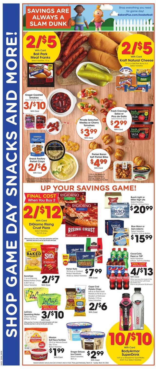 Baker's Ad from 03/23/2022