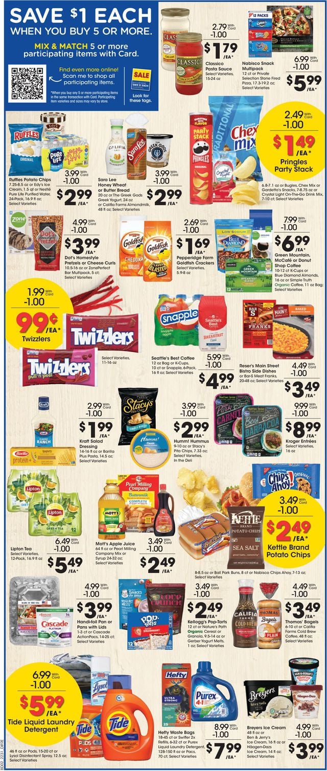 Baker's Ad from 08/31/2022