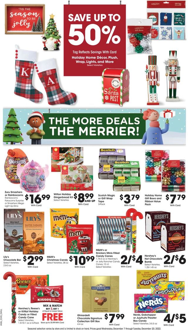 Baker's Ad from 12/14/2022