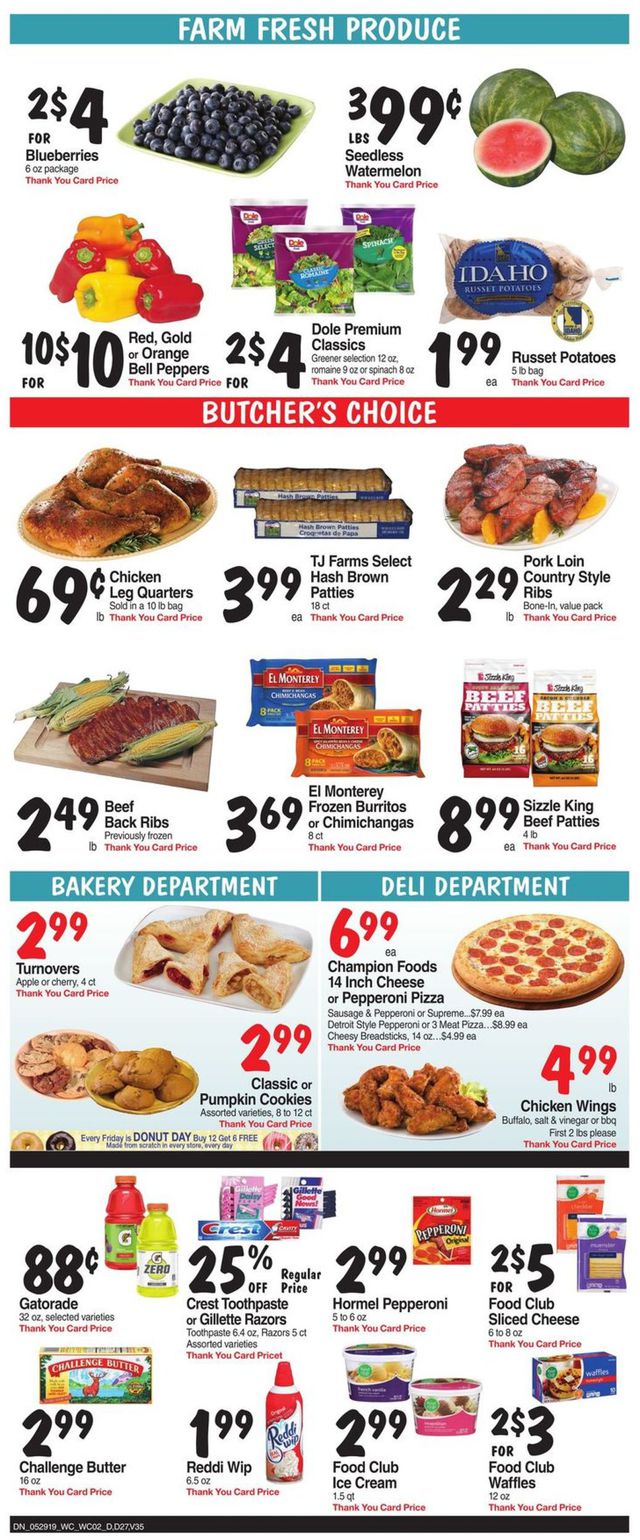 Bashas Ad from 05/29/2019