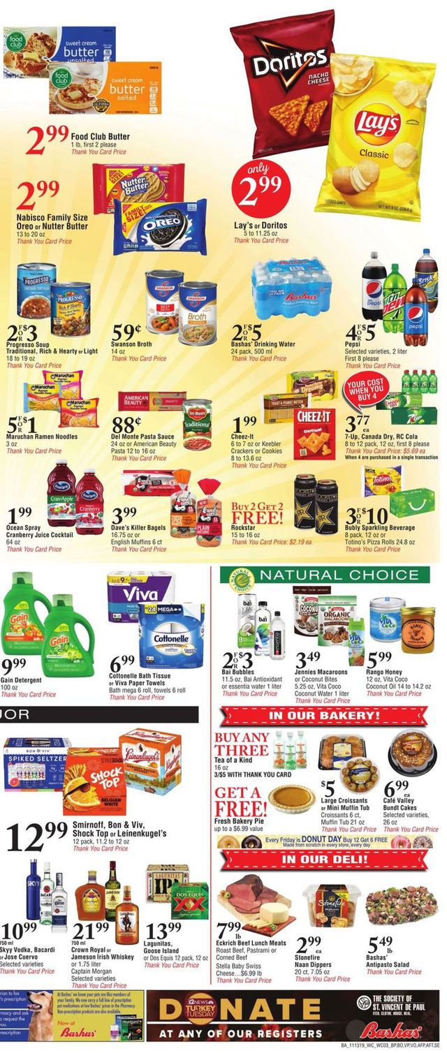 Bashas Ad from 11/13/2019