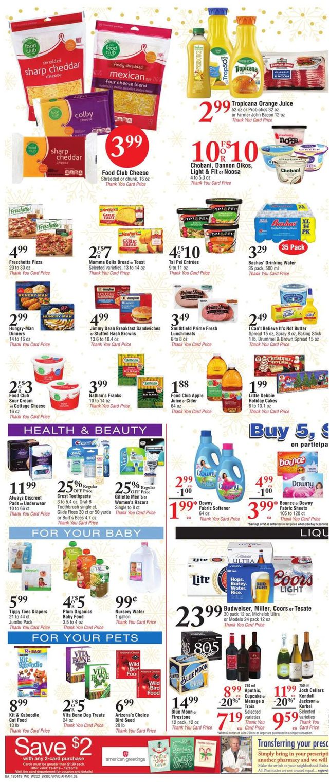 Bashas Ad from 12/04/2019