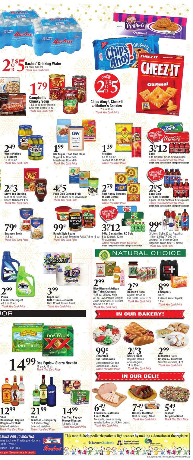 Bashas Ad from 12/11/2019