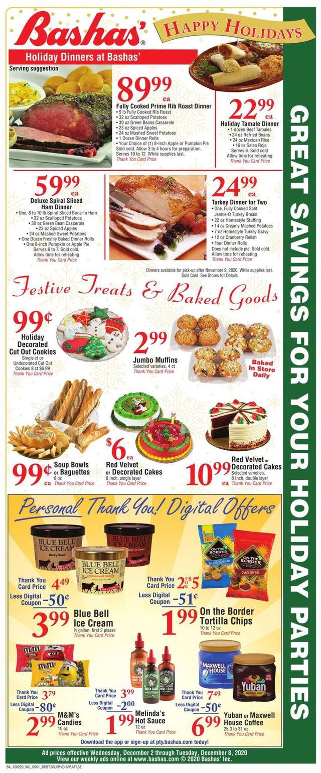 Bashas Ad from 12/02/2020