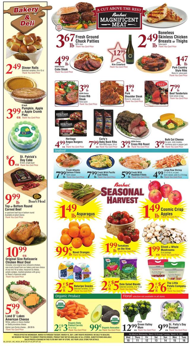 Bashas Ad from 03/10/2021