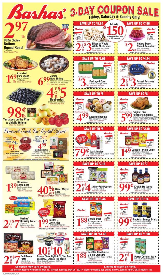 Bashas Ad from 05/19/2021