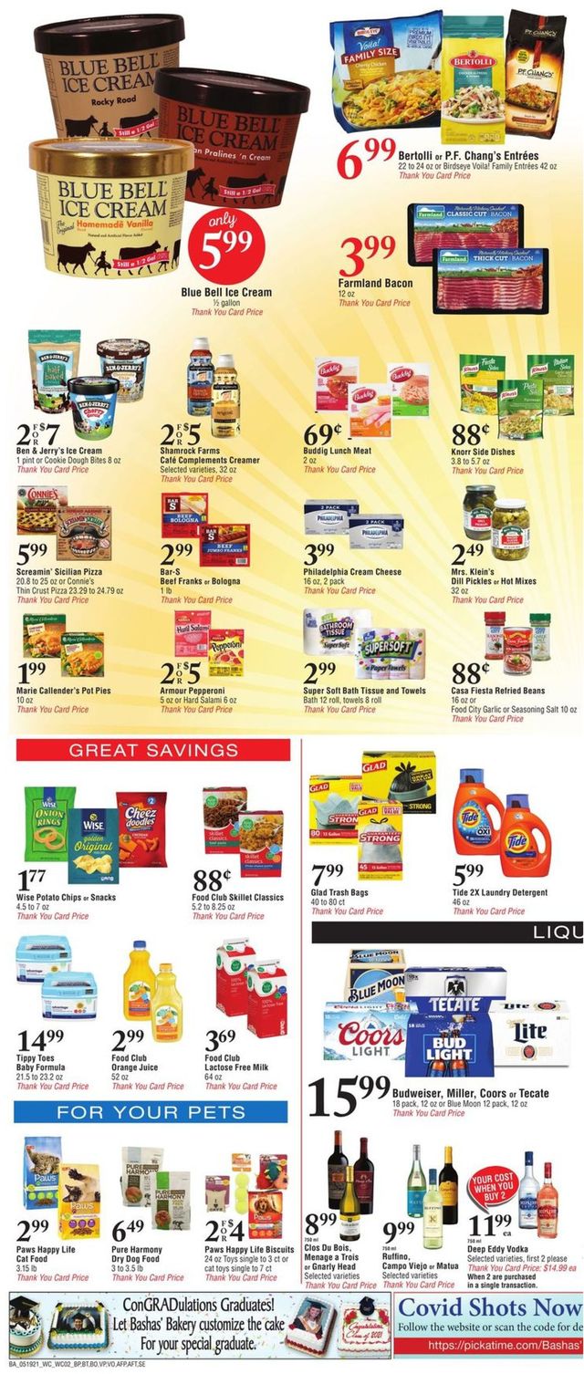 Bashas Ad from 05/19/2021