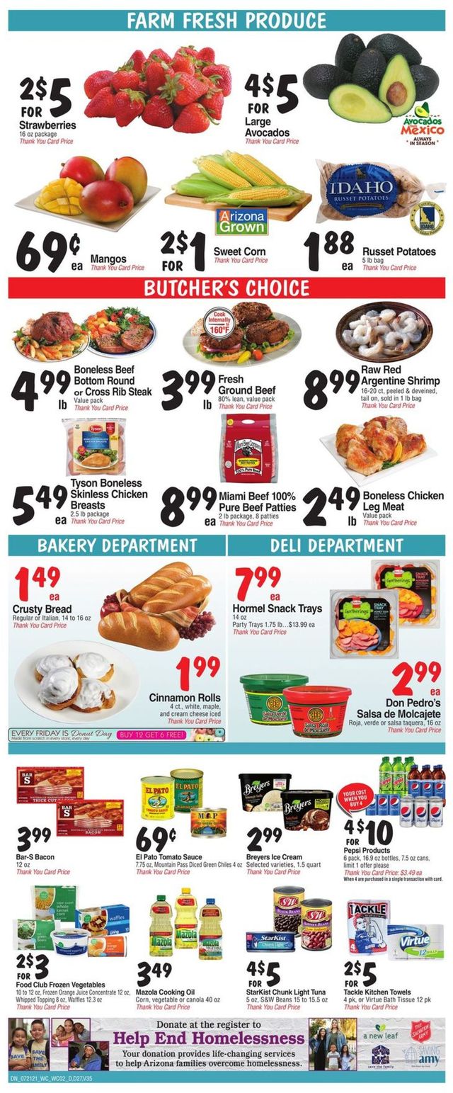 Bashas Ad from 07/21/2021