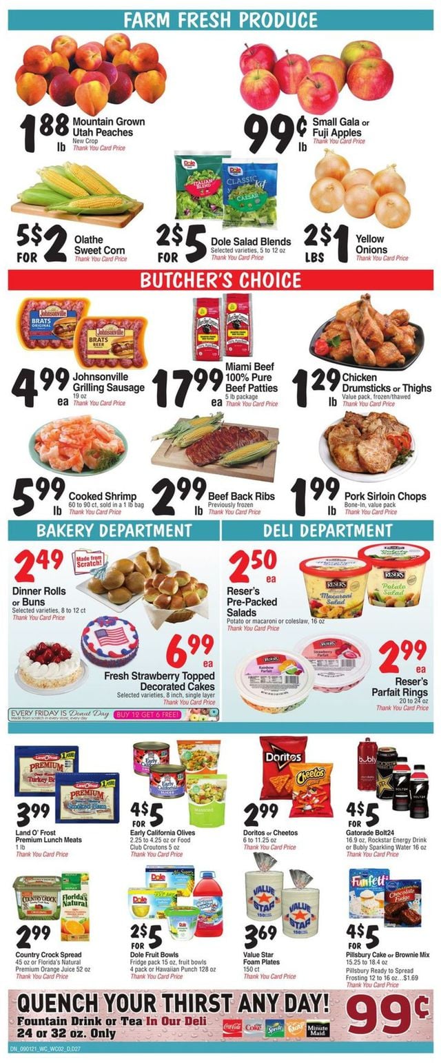 Bashas Ad from 09/01/2021