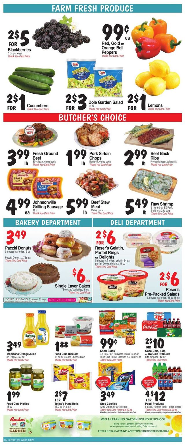 Bashas Ad from 01/26/2022