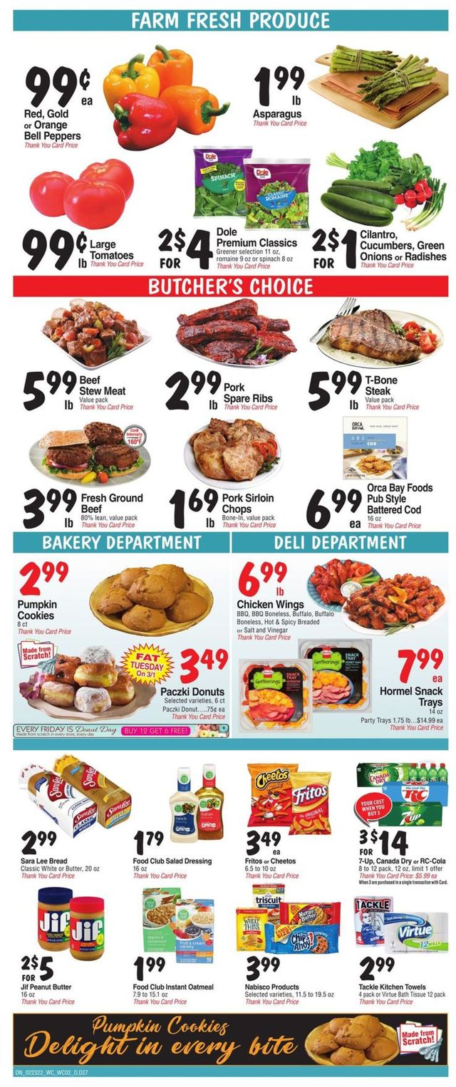 Bashas Ad from 02/23/2022