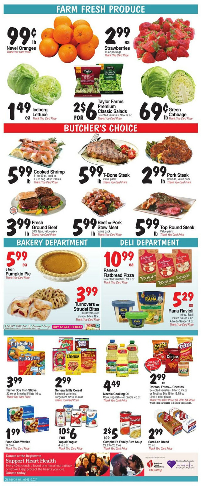 Bashas Ad from 02/14/2024