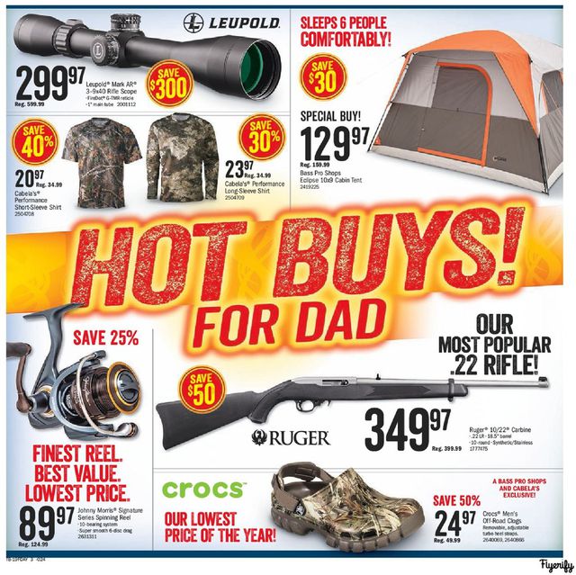 Bass Pro Ad from 05/28/2019