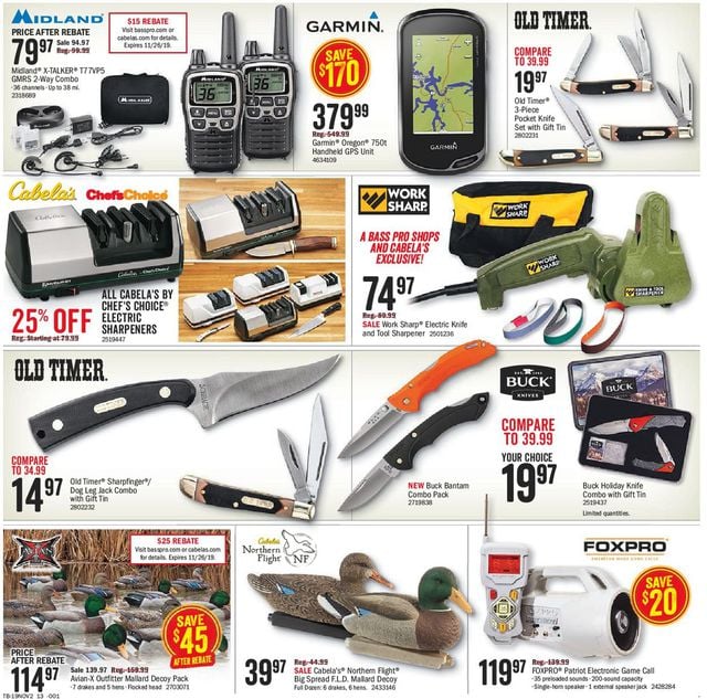 Bass Pro Ad from 10/31/2019
