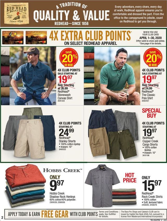 Bass Pro Ad from 04/16/2020