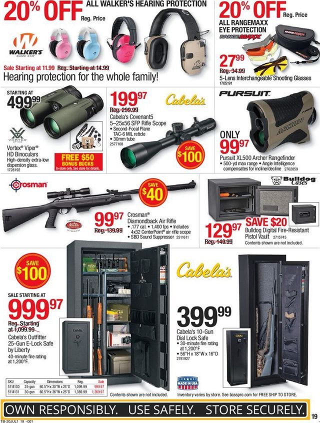 Bass Pro Ad from 06/25/2020