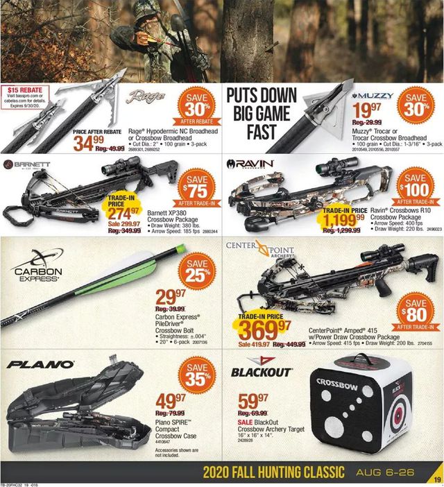 Bass Pro Ad from 08/06/2020