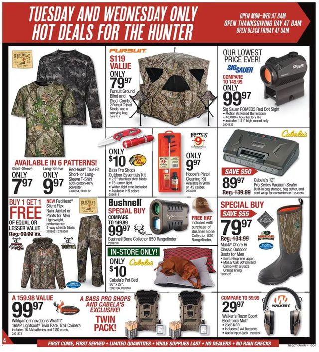 Bass Pro Ad from 11/23/2020