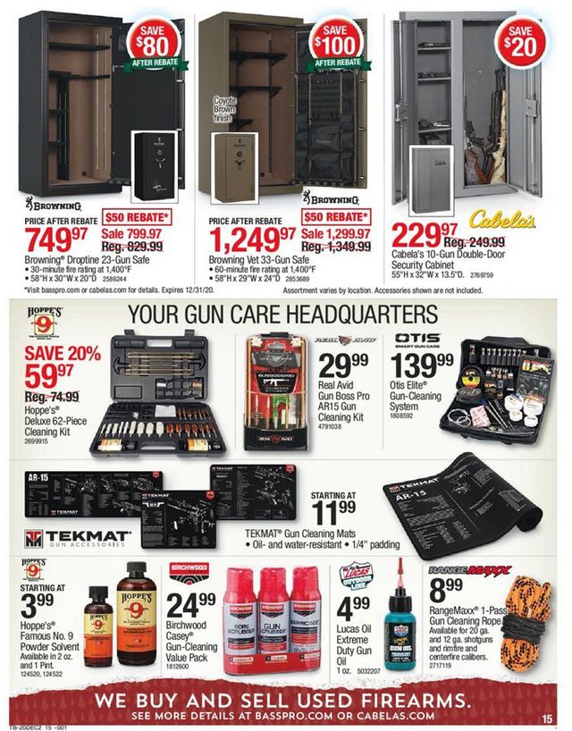 Bass Pro Ad from 12/10/2020