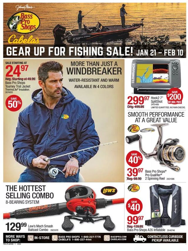 Bass Pro Ad from 01/21/2021
