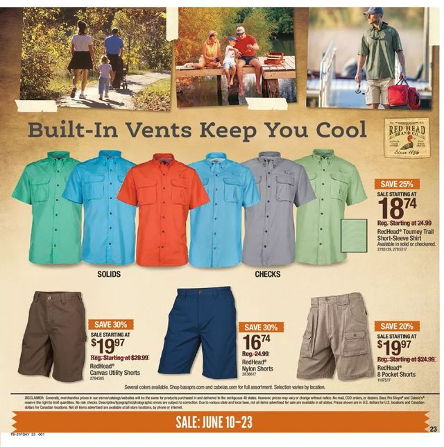 Bass Pro Ad from 06/10/2021