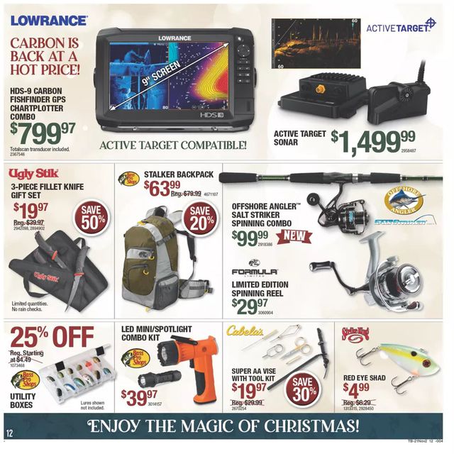 Bass Pro Ad from 11/04/2021