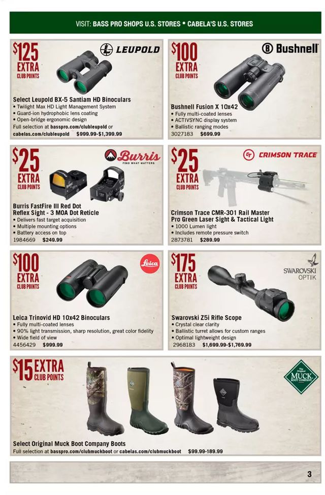 Bass Pro Ad from 12/01/2021