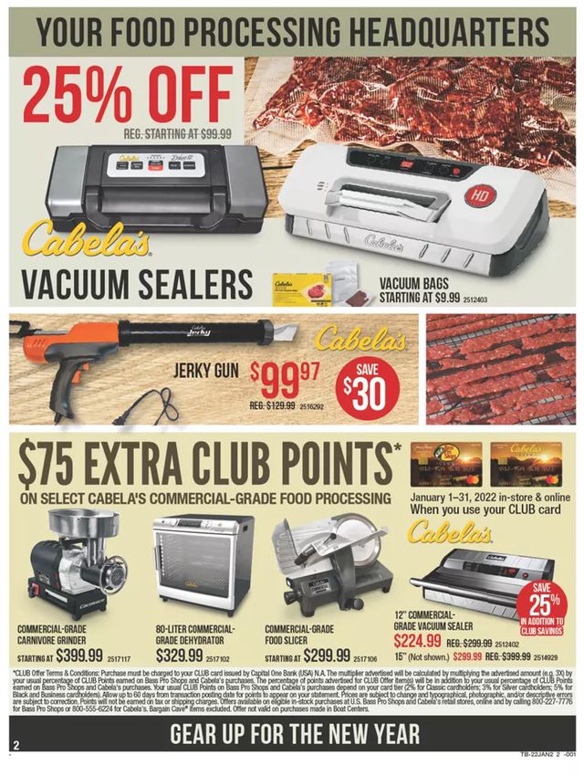 Bass Pro Ad from 01/06/2022