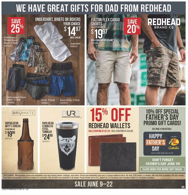 Bass Pro Ad from 06/09/2022