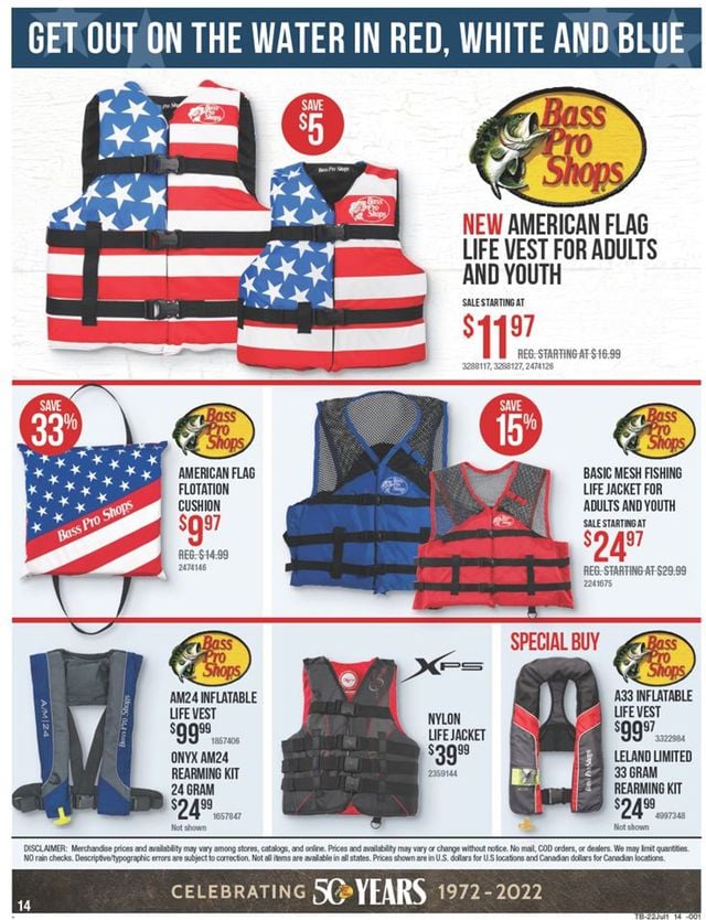 Bass Pro Ad from 06/23/2022