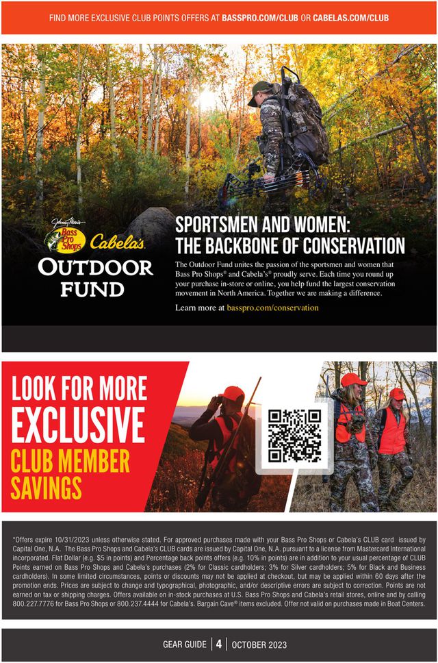 Bass Pro Ad from 10/01/2023