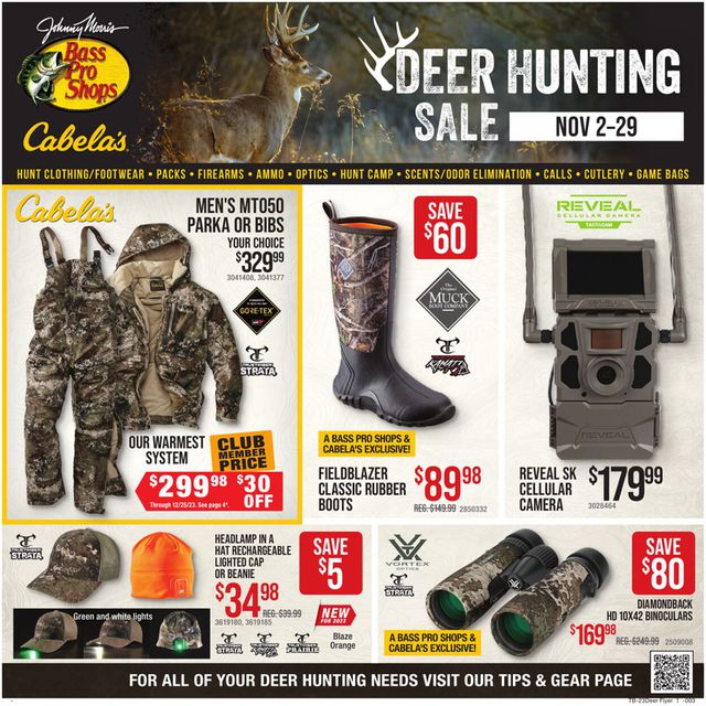 Bass Pro Ad from 11/02/2023