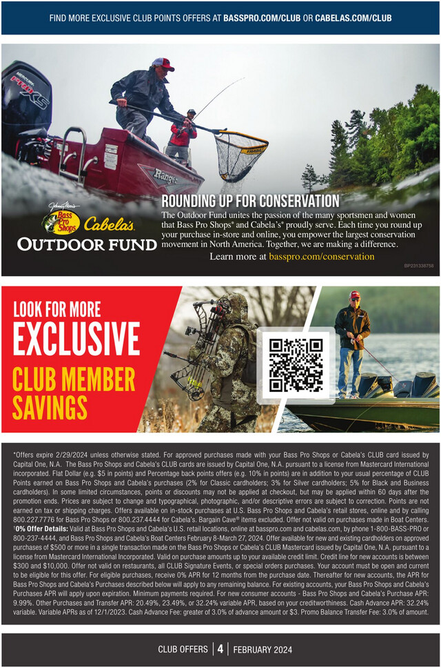 Bass Pro Ad from 02/01/2024