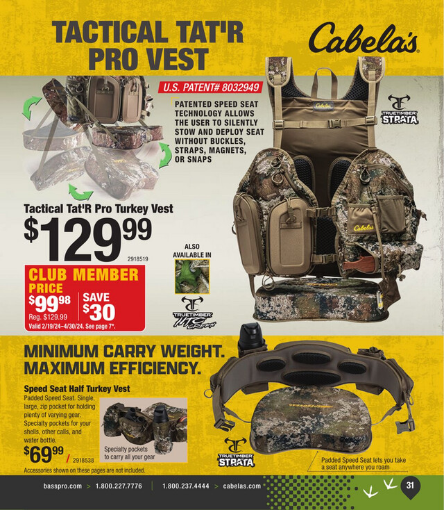 Bass Pro Ad from 02/21/2024