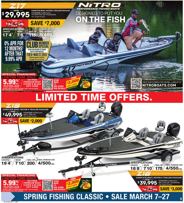 Bass Pro Ad from 03/07/2024