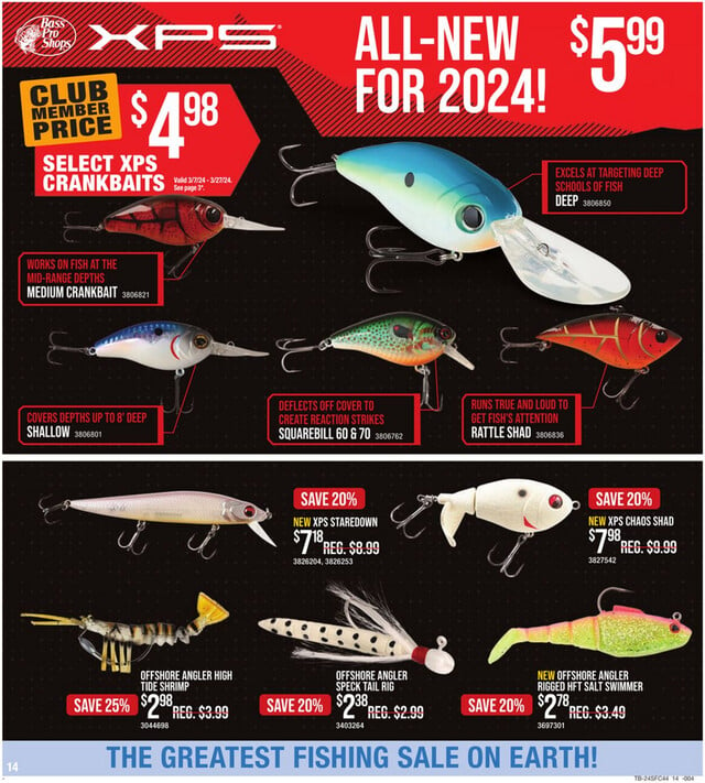 Bass Pro Ad from 03/07/2024