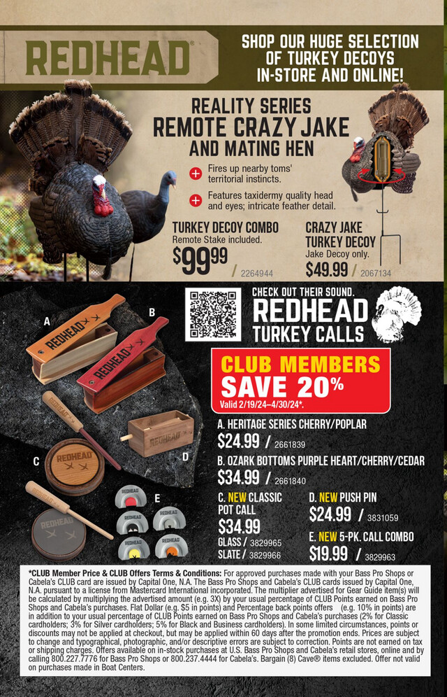 Bass Pro Ad from 04/04/2024