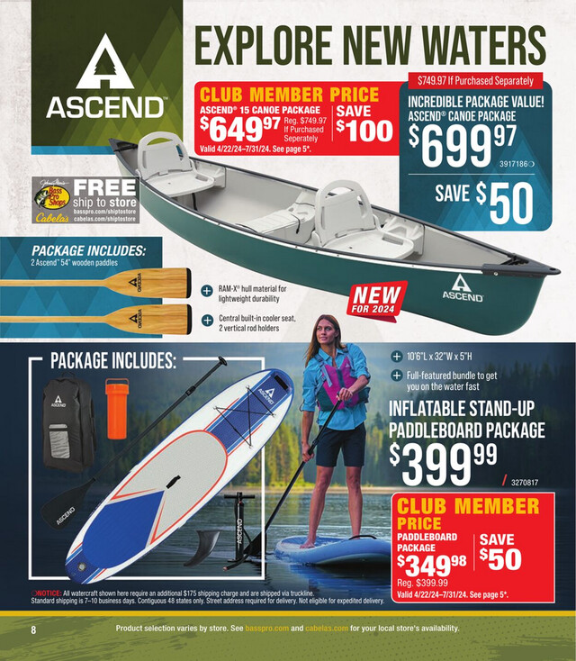 Bass Pro Ad from 05/22/2024