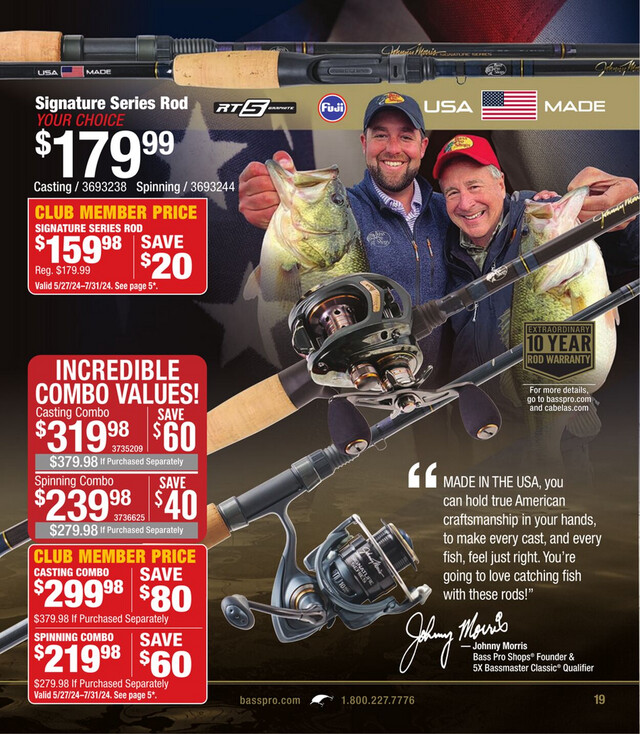 Bass Pro Ad from 06/12/2024