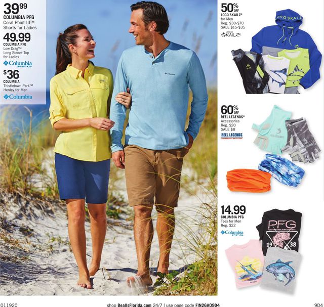 Bealls Florida Ad from 01/19/2020