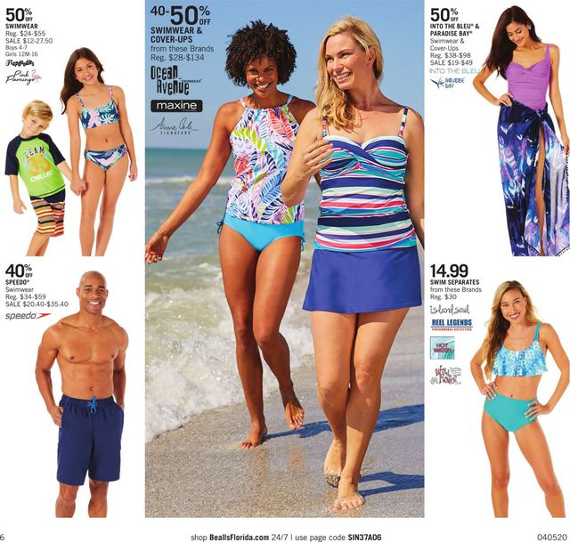 Bealls Florida Ad from 04/05/2020