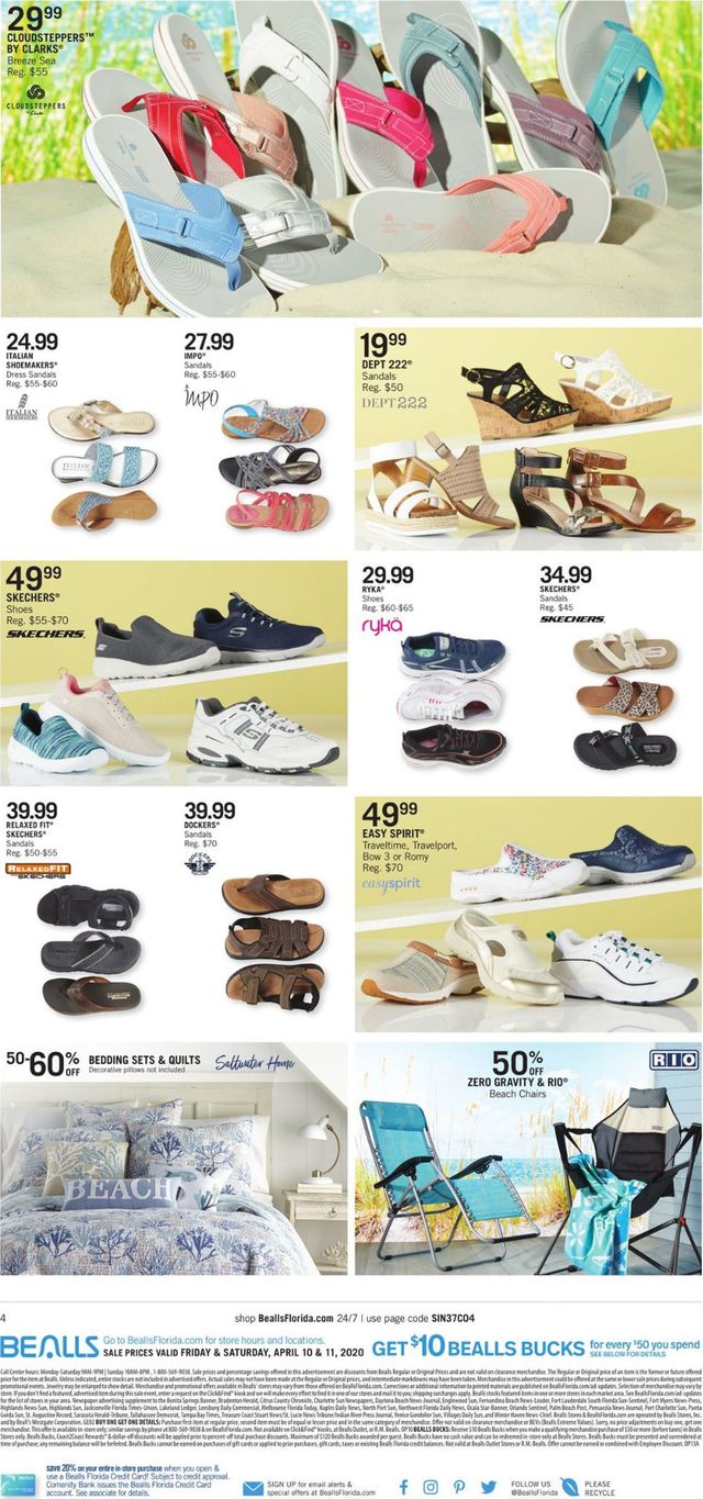 Bealls Florida Ad from 04/10/2020