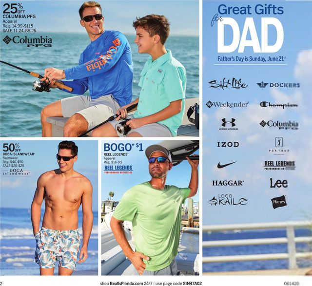 Bealls Florida Ad from 06/14/2020