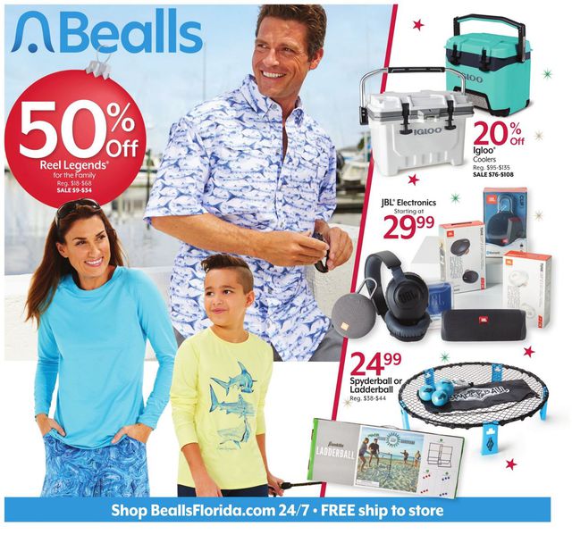 Bealls Florida Ad from 12/06/2020