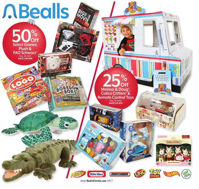 Bealls Florida Ad from 12/20/2020