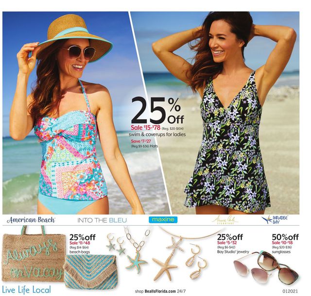 Bealls Florida Ad from 01/20/2021