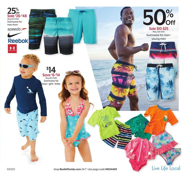 Bealls Florida Ad from 03/10/2021