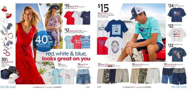Bealls Florida Ad from 05/26/2021