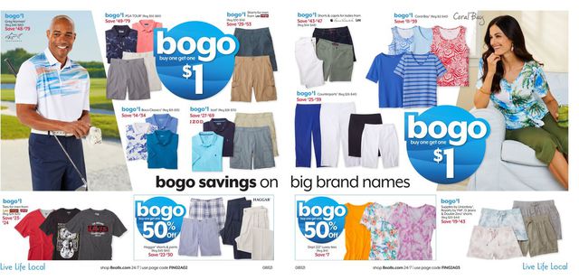 Bealls Florida Ad from 08/11/2021